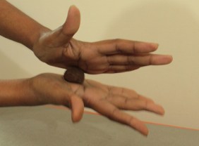 Rolling the dough into a ball