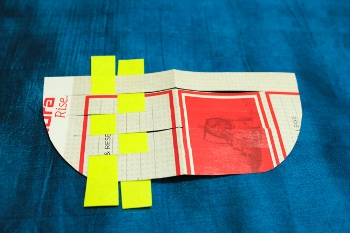 Weaving the basket  - Step 2