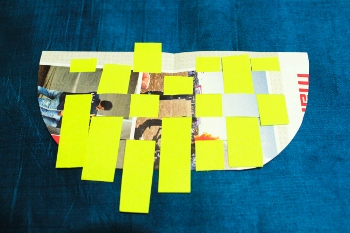 Weaving the basket  - Step 3