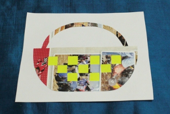 Weaving the basket - Step 4