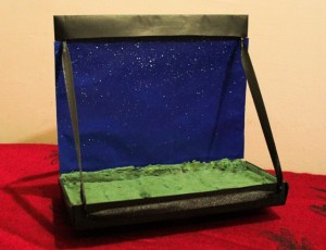 Can be used for Abraham's story/ birth of Jesus(by adding the bright star)